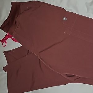 Figs cargo pants (mauve)